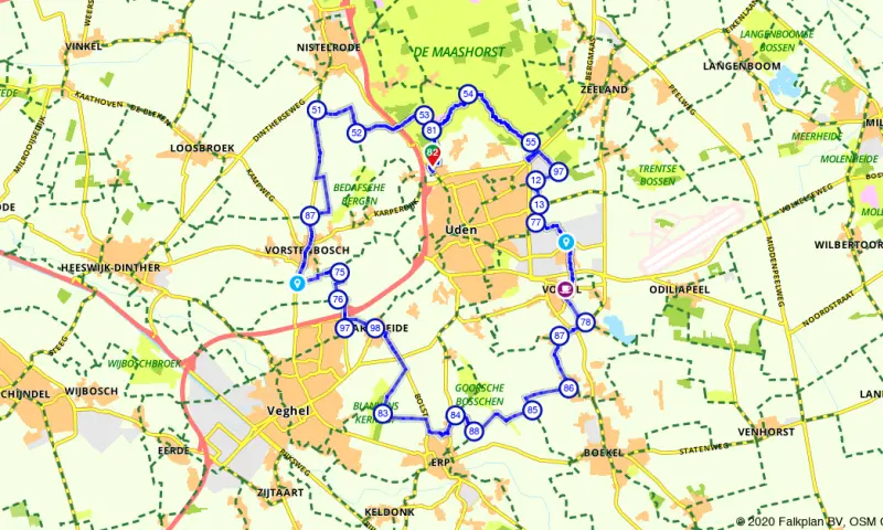 Route Noord-Brabant