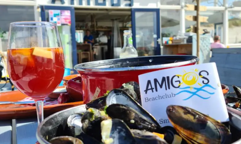 Eten Beachclub Amigos
