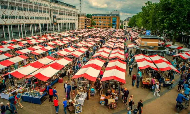 sfeerfoto marktplein