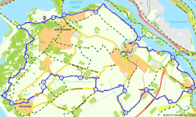 Route Zuid-Holland