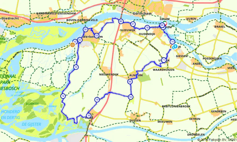 Route Noord-Brabant
