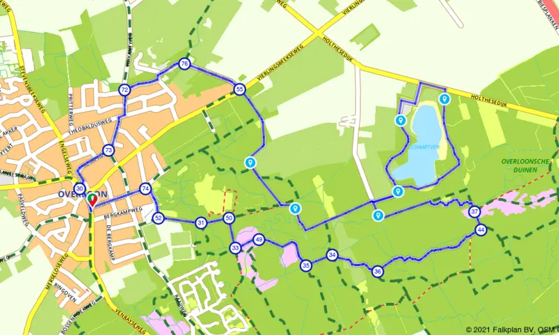 Route Noord-Brabant