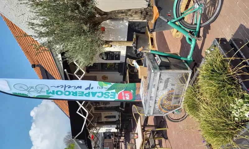 Afsluiten op terras