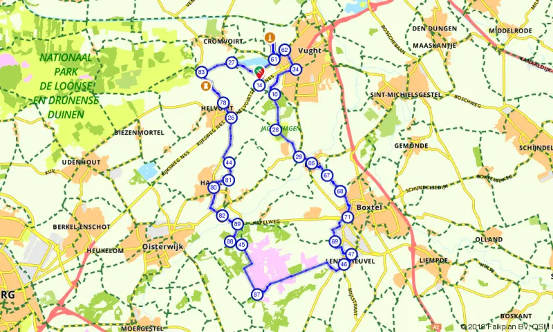 Route Noord-Brabant