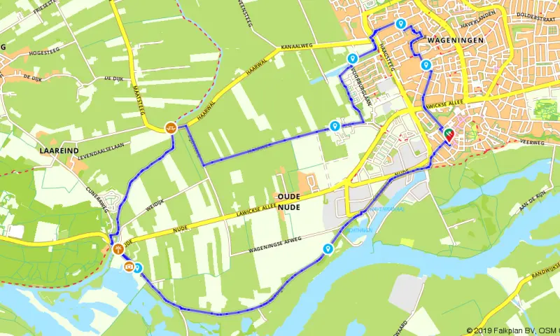 Route in Gelderland