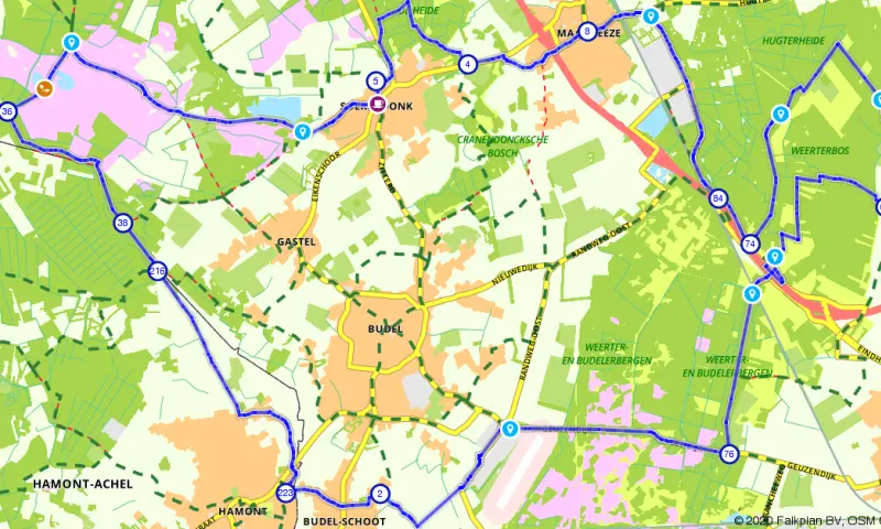 Route Noord-Brabant