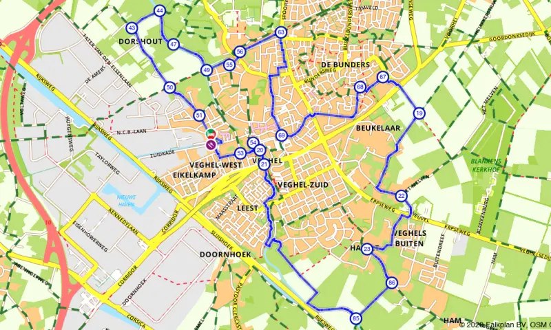 Route Noord-Brabant