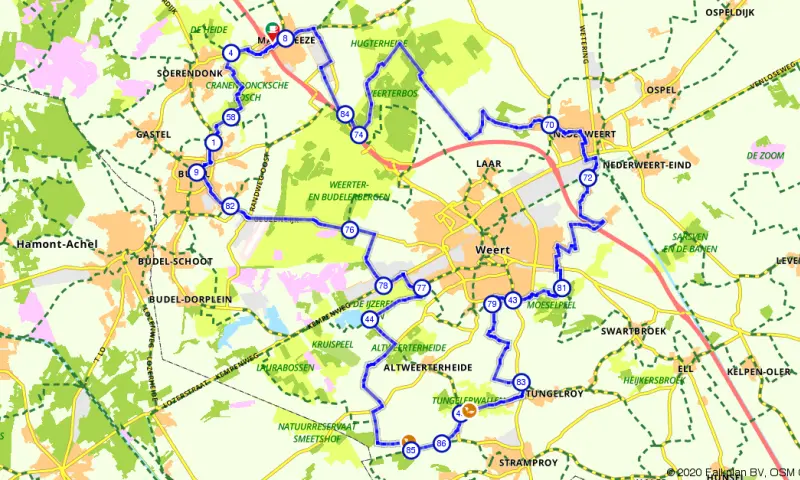 Route Noord-Brabant