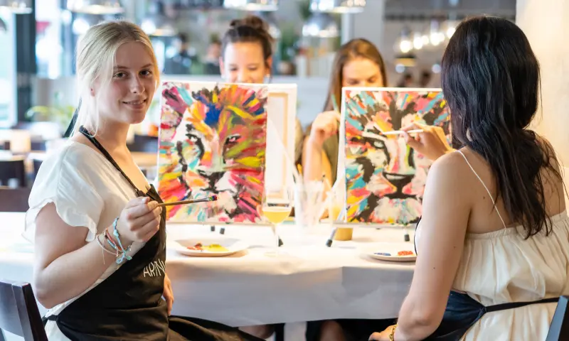 Tijger Schilderij Maken