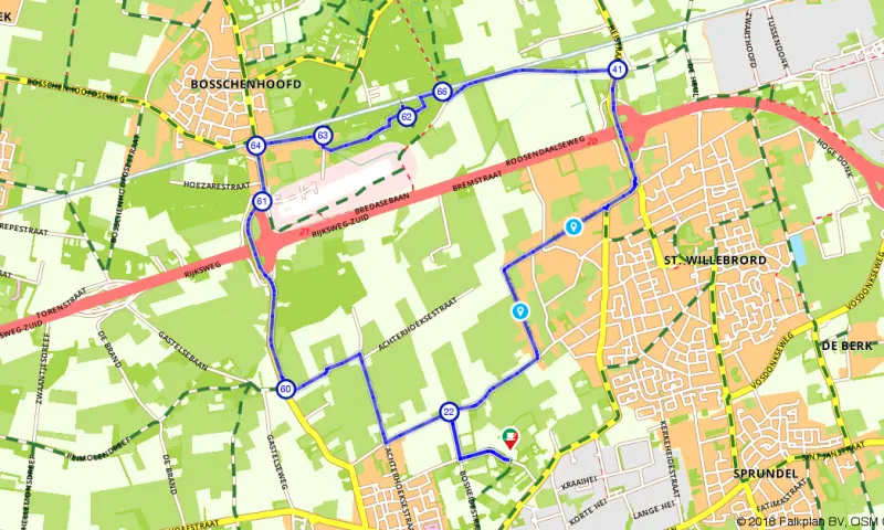 Route Noord-Brabant