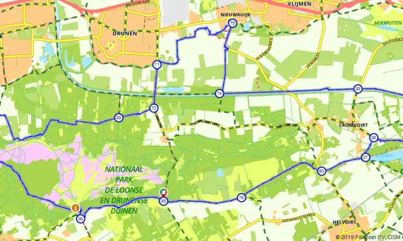 Route Noord-Brabant