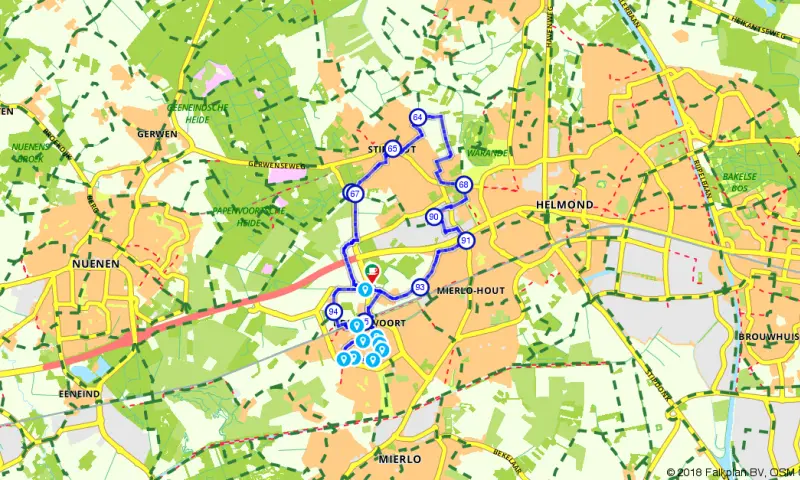 Route Noord-Brabant