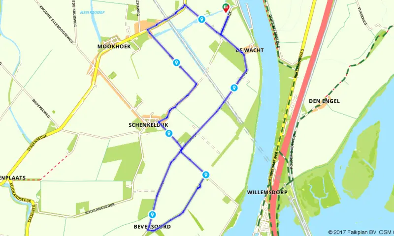Route Zuid-Holland