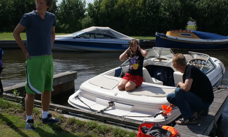 Op de boot