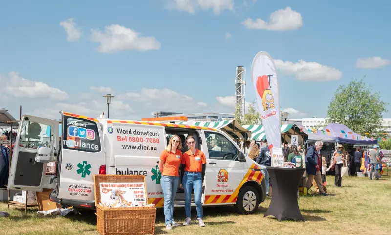 Dierenambulance op het DOE