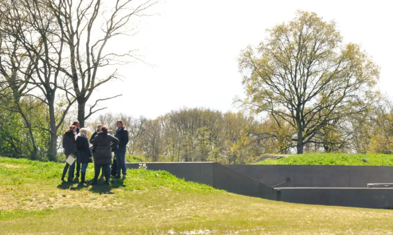 Bezoekers tijdens de activiteit