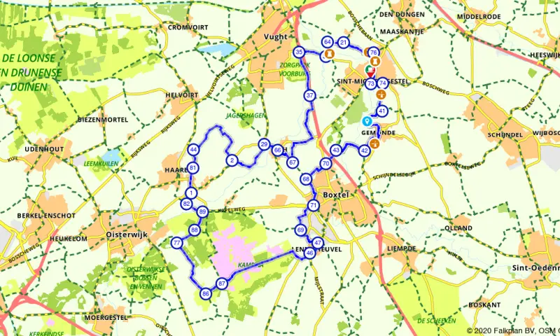 Route Noord-Brabant