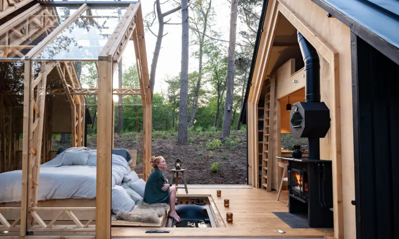 Prachtige binnenkant van huisje