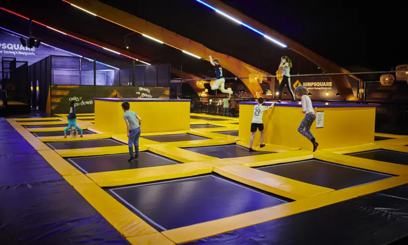Trampoline springen