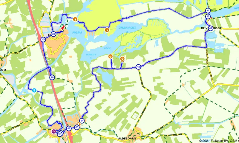 Langs oude Friese molens