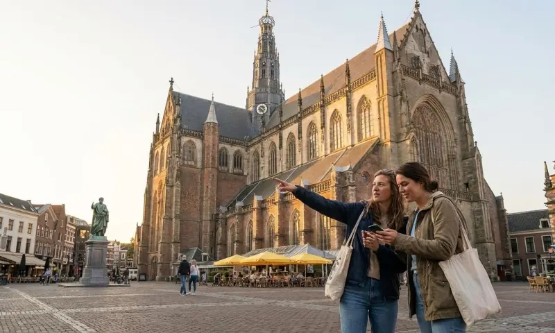 Haarlem wandeltour app