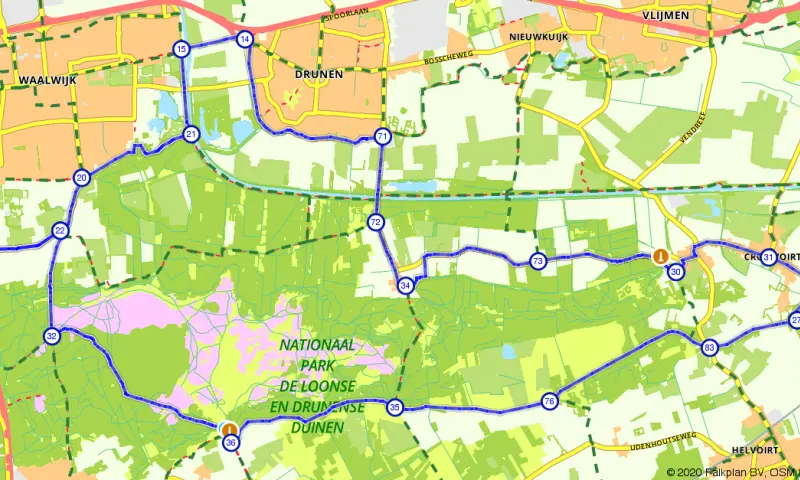 Route Noord-Brabant