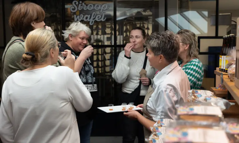 Siroopwafelfabriek lekkerste uitje