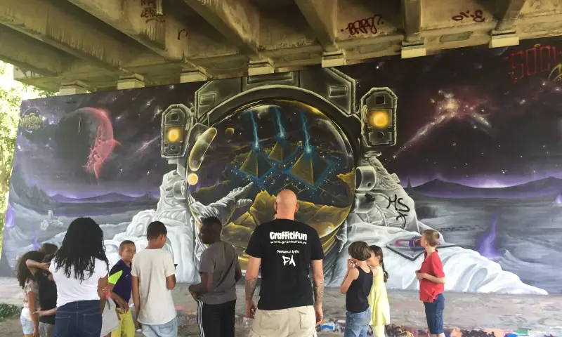 Graffiti Workshop voor Kinderen