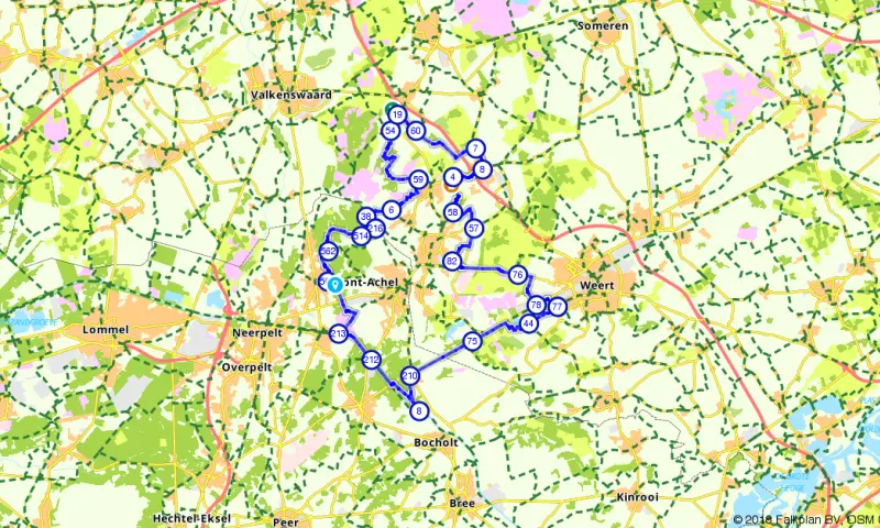 Route Noord-Brabant