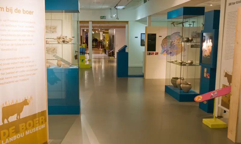 Gang van het museum