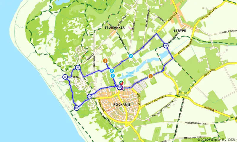 Route Zuid-Holland