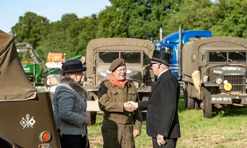 expositie Groep '40-'45 bij Farm & Country Fair