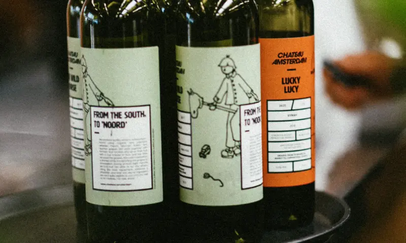 Amsterdamse Wijnflessen