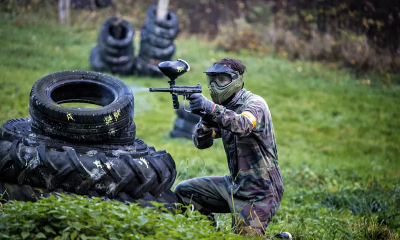 Paintballen in de natuur