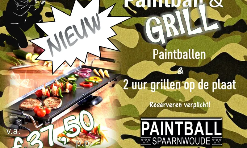 Paintball en Grill