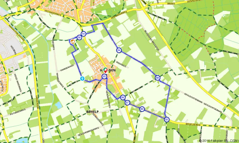 Route Noord-Brabant