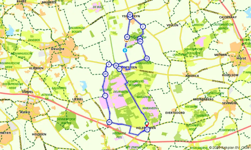 Route Noord-Brabant