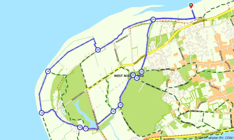 Route Zuid-Holland