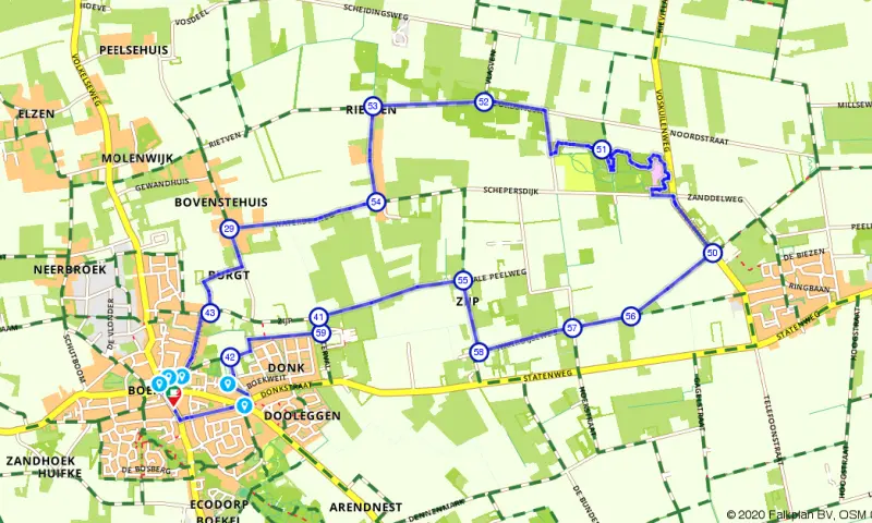 Route Noord-Brabant