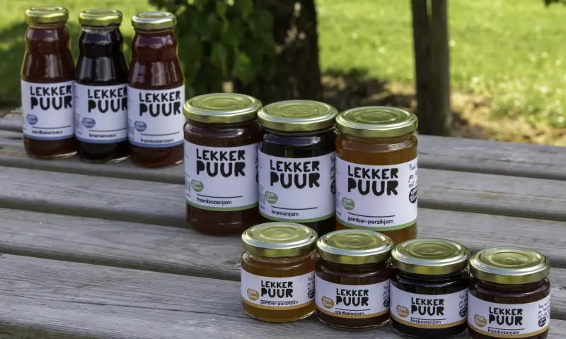 Producten van de fruit boer