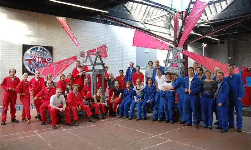 wedstrijd bouwen windmolen