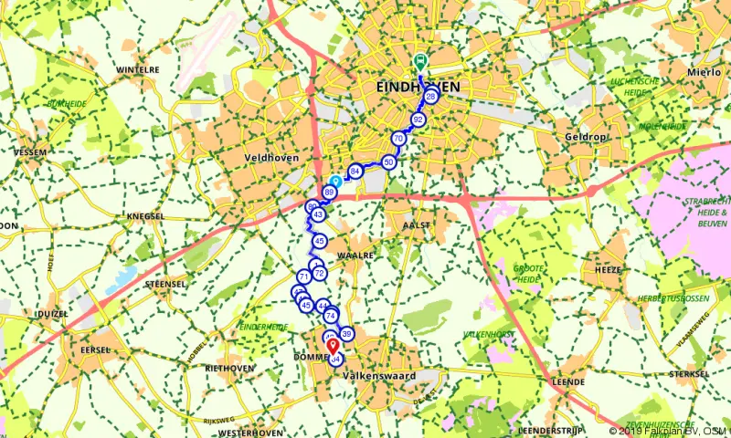 Route Noord-Brabant