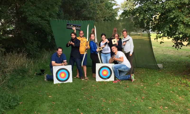 Pijl en boog schieten