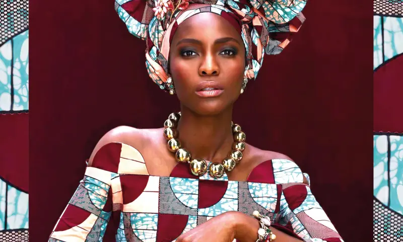 Waxprint-mode uit West-Afrika