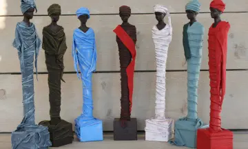 Afrikaanse vrouwen van Powertex