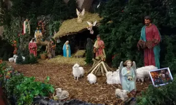 Mega kerststal Josephkerk