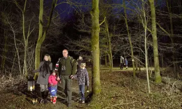 Lichtjeswandeling Zuigerplasbos