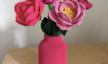 Viltbloemen maken