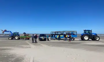 Strandschoonmaakactie op Schiermonnikoog