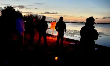 De verborgen nacht van de Ankeveense Plassen